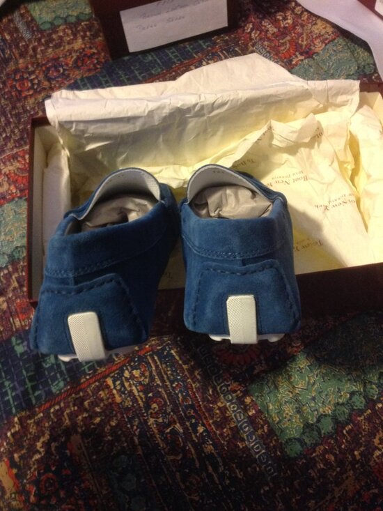 To Boot New York Men\'s IDIRS Blue Suede Loafers- 11M - Made in Italy - NIB main image 7